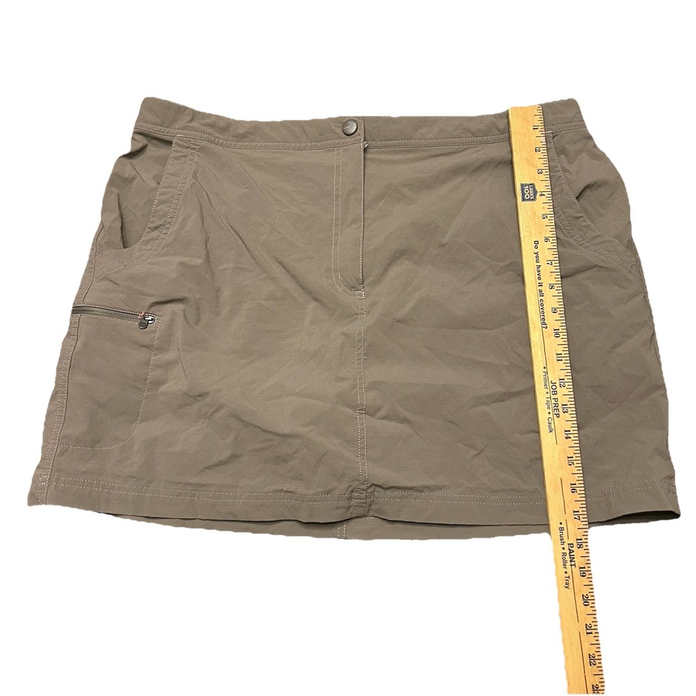 LL Bean Women's size 18 Reg Water-Repellent Comfort Trail Skort‎ Mid-Rise 290595 - Picture 5 of 7